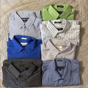 Lot of 7 Men’s Dress Shirts Excellent condition!
